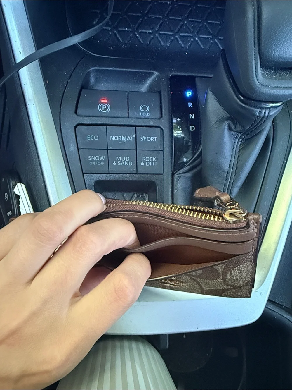 Coach compact card